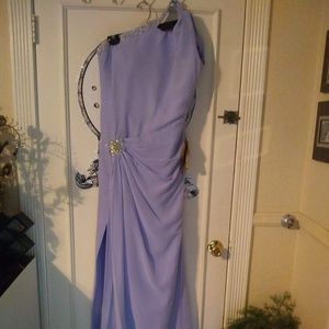 Lavender over the shoulder